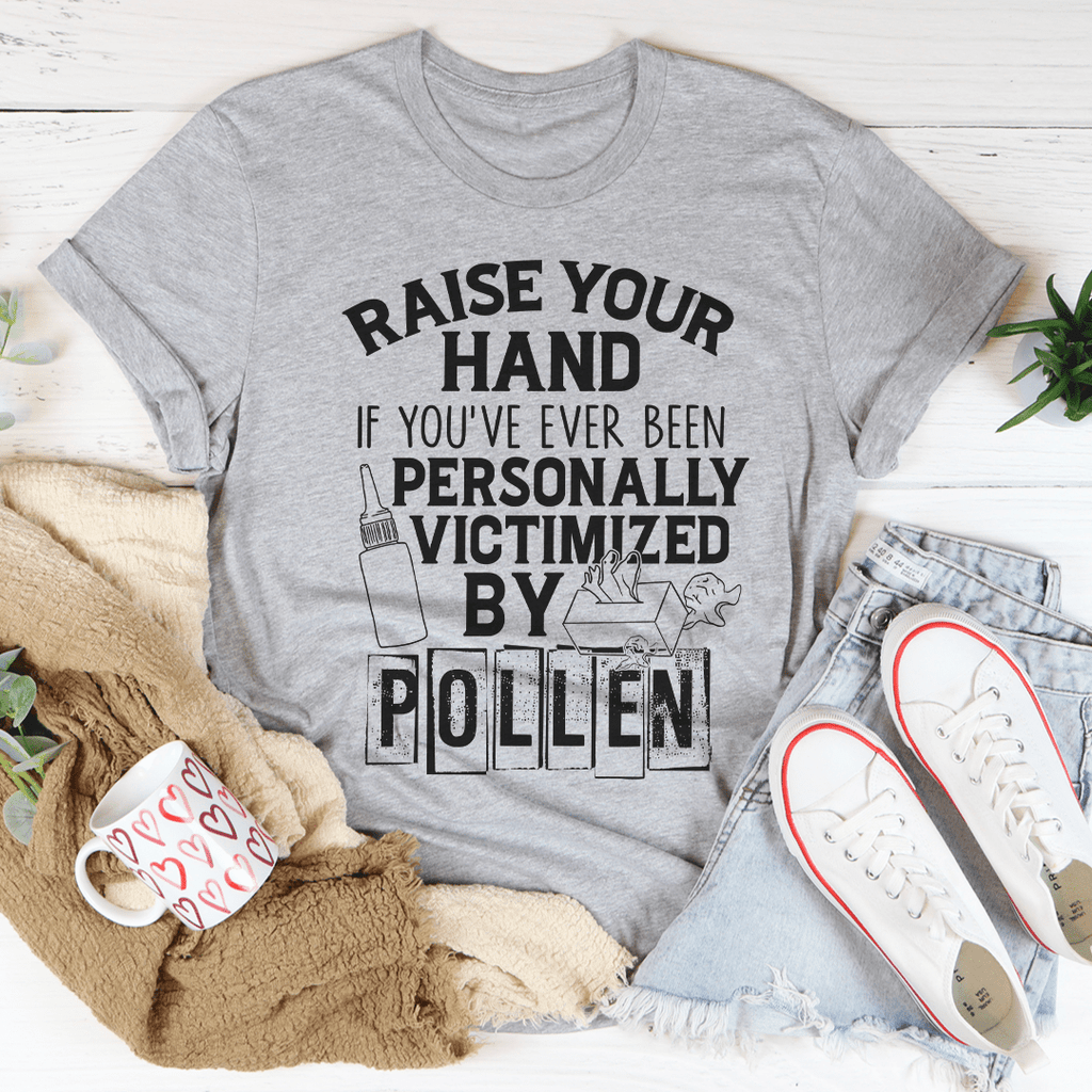 Victimized By Pollen T-Shirt-3