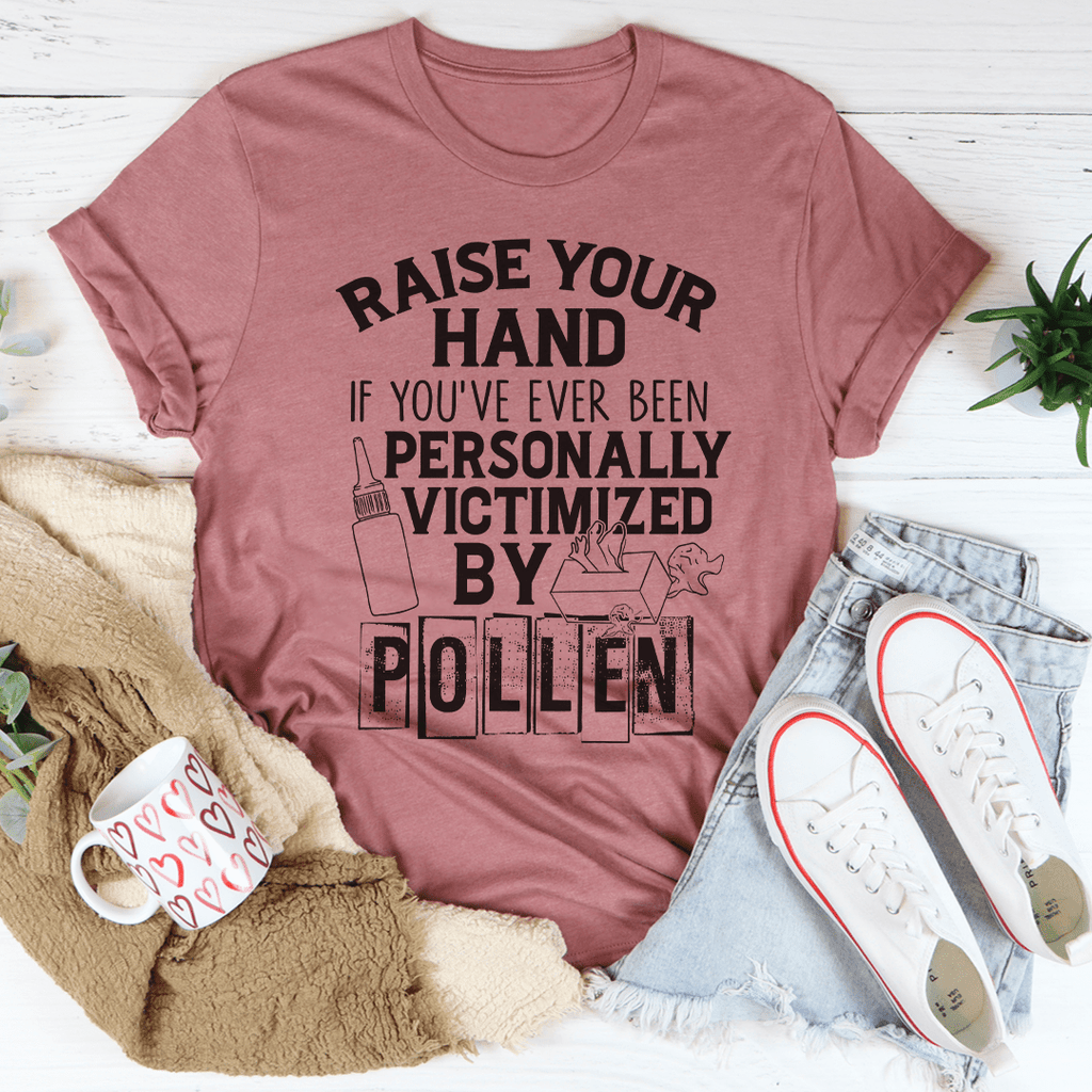 Victimized By Pollen T-Shirt-1