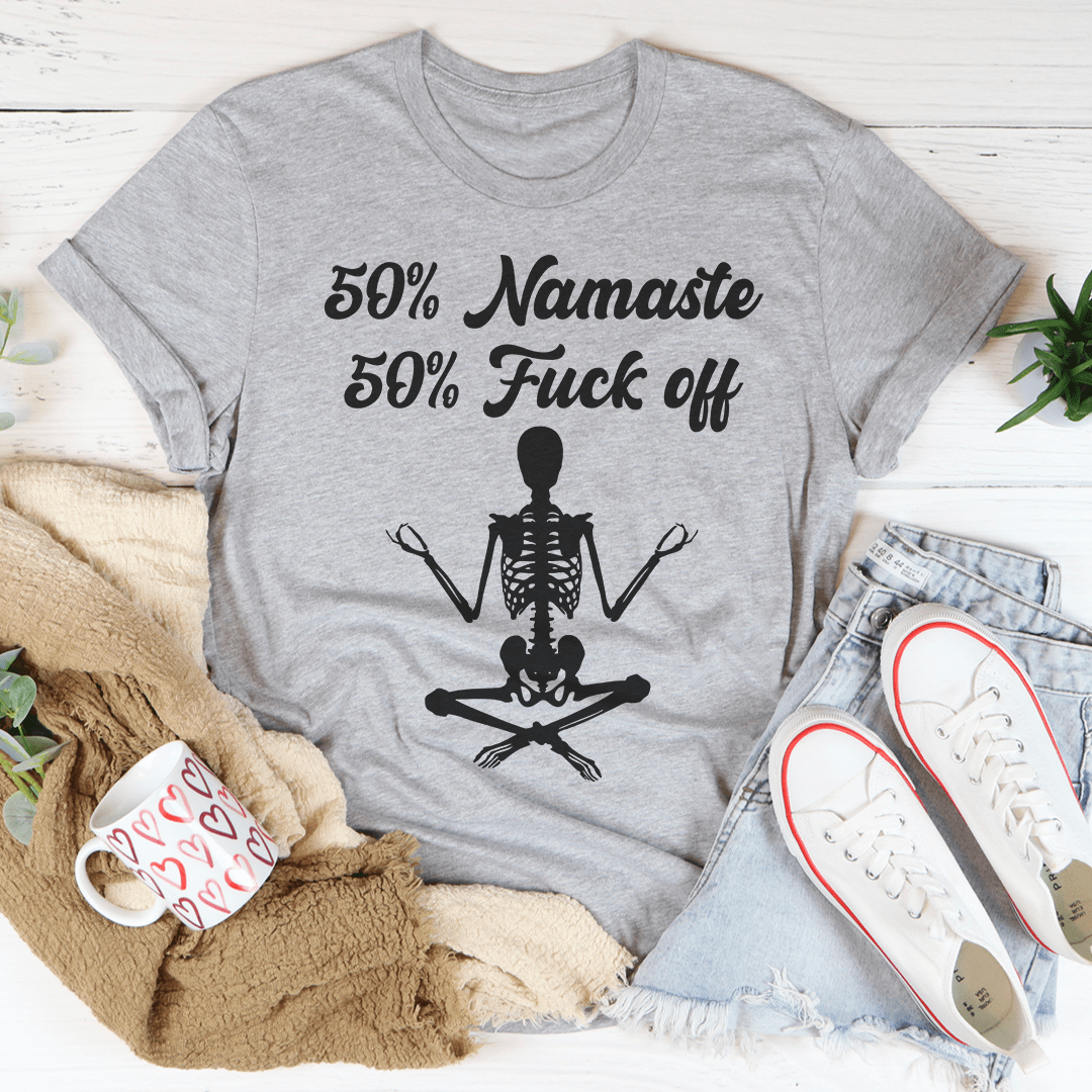 50% Namaste Tee-1