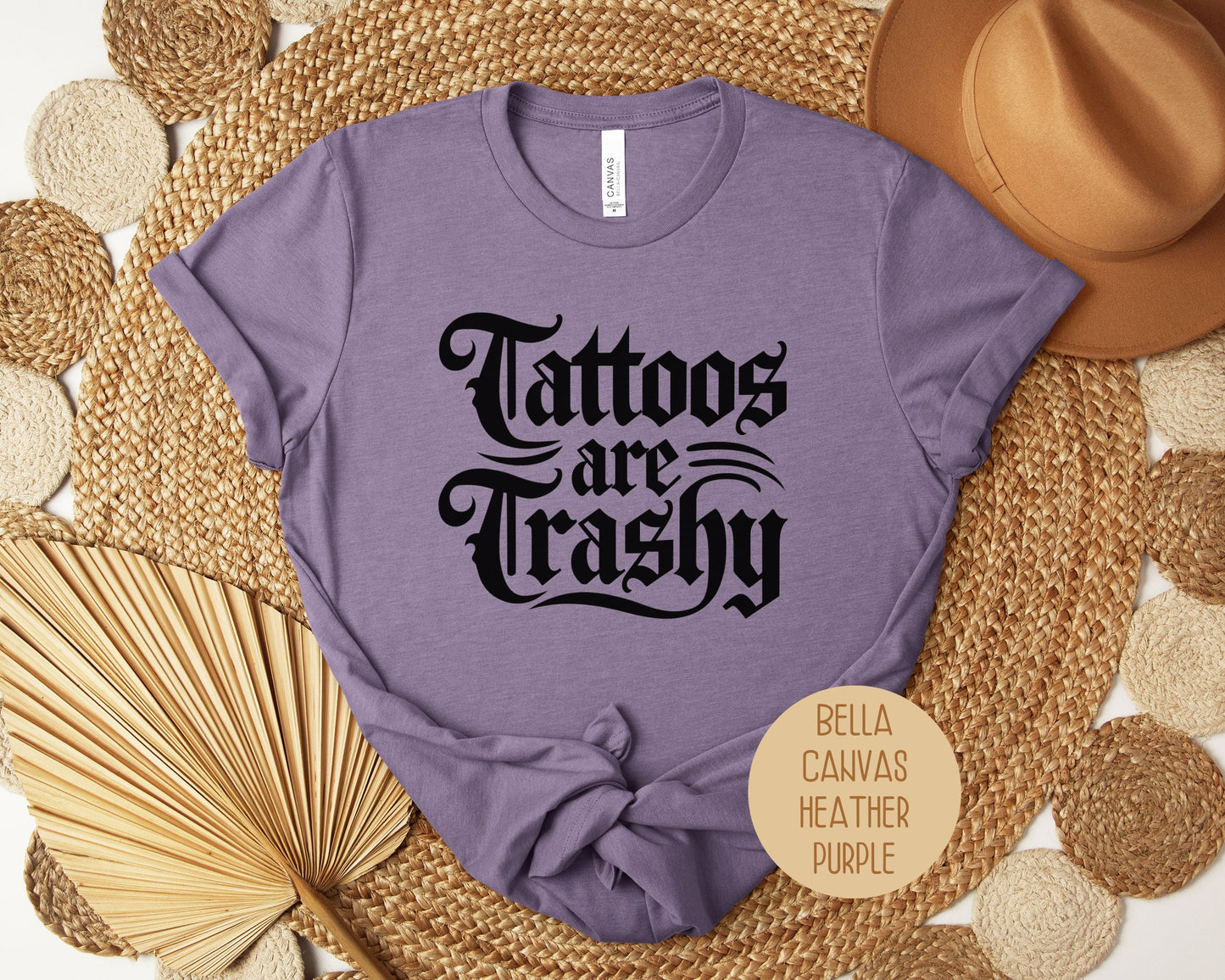 Tattoos are Trashy Shirt-3