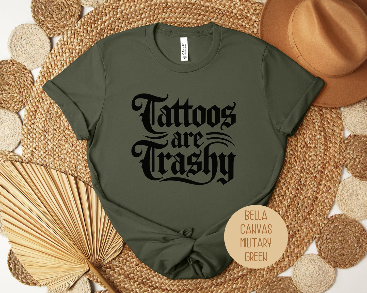 Tattoos are Trashy Shirt-6