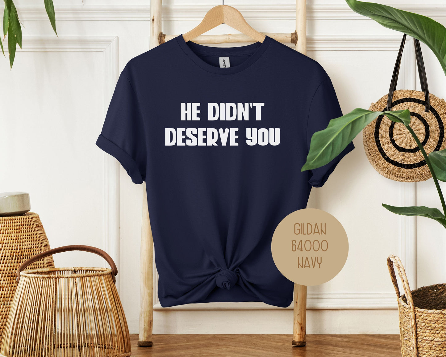 He Didn't Deserve You Divorce Party Shirt-5