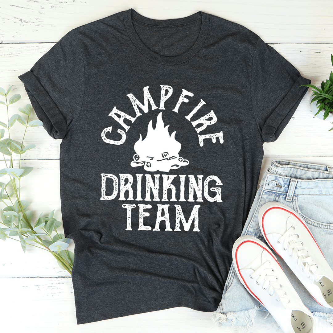 Campfire Drinking Team Tee-2