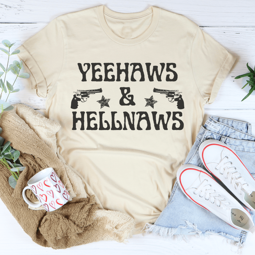 Yeehaws & Hellnaws Tee-3