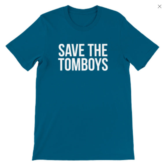 Save The Tomboys - Bold Statement Graphic T-Shirt