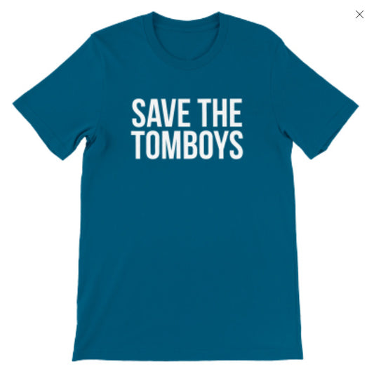 Save The Tomboys - Bold Statement Graphic T-Shirt