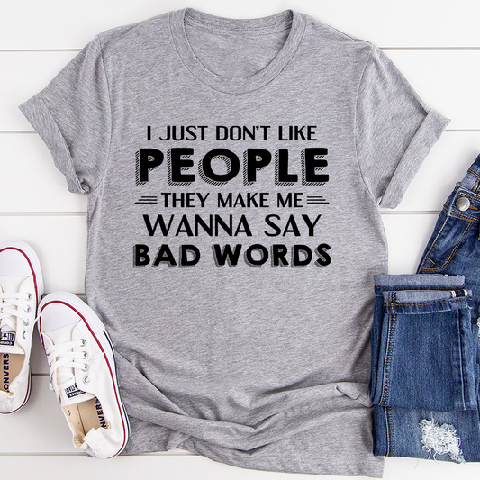 I Just Don't Like People T-Shirt-0