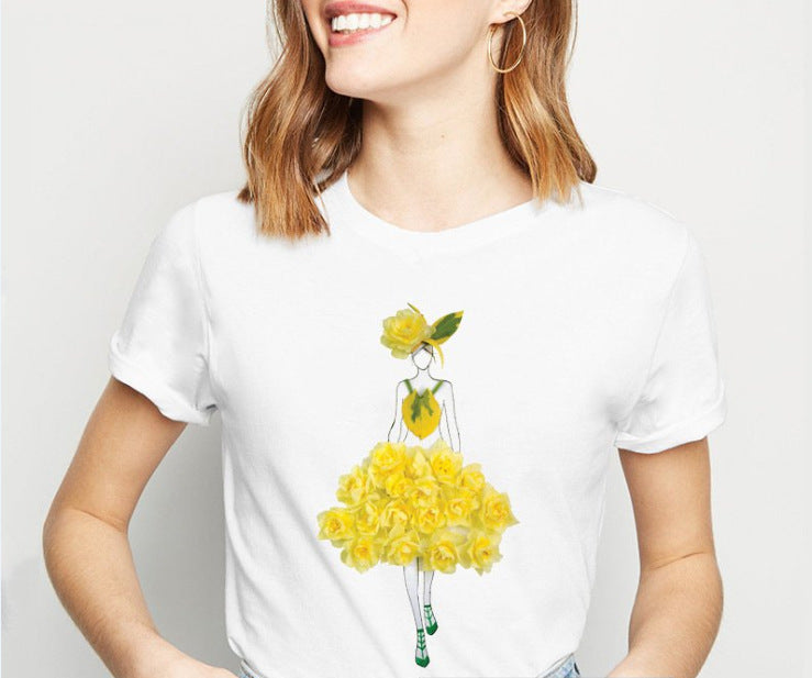 Floral Fashion Tees