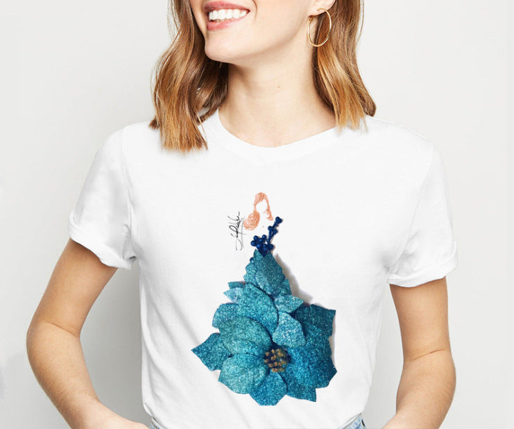 Floral Fashion Tees