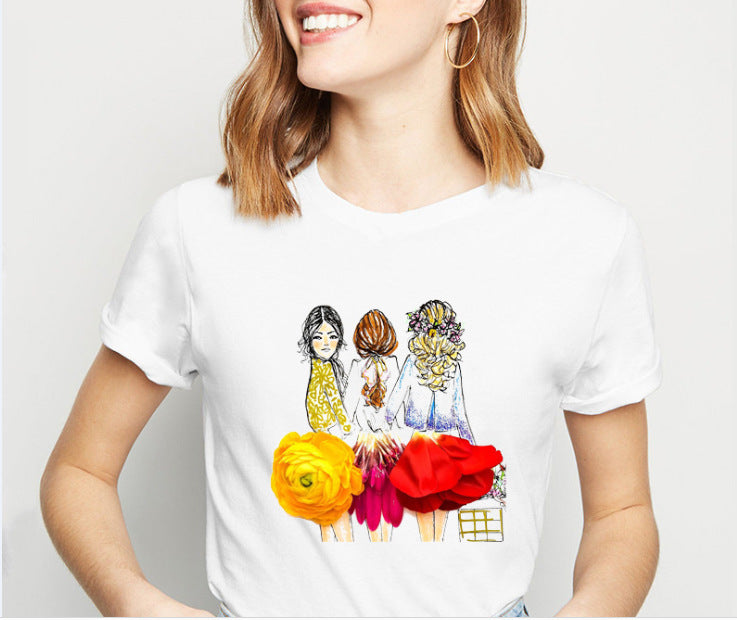 Floral Fashion Tees