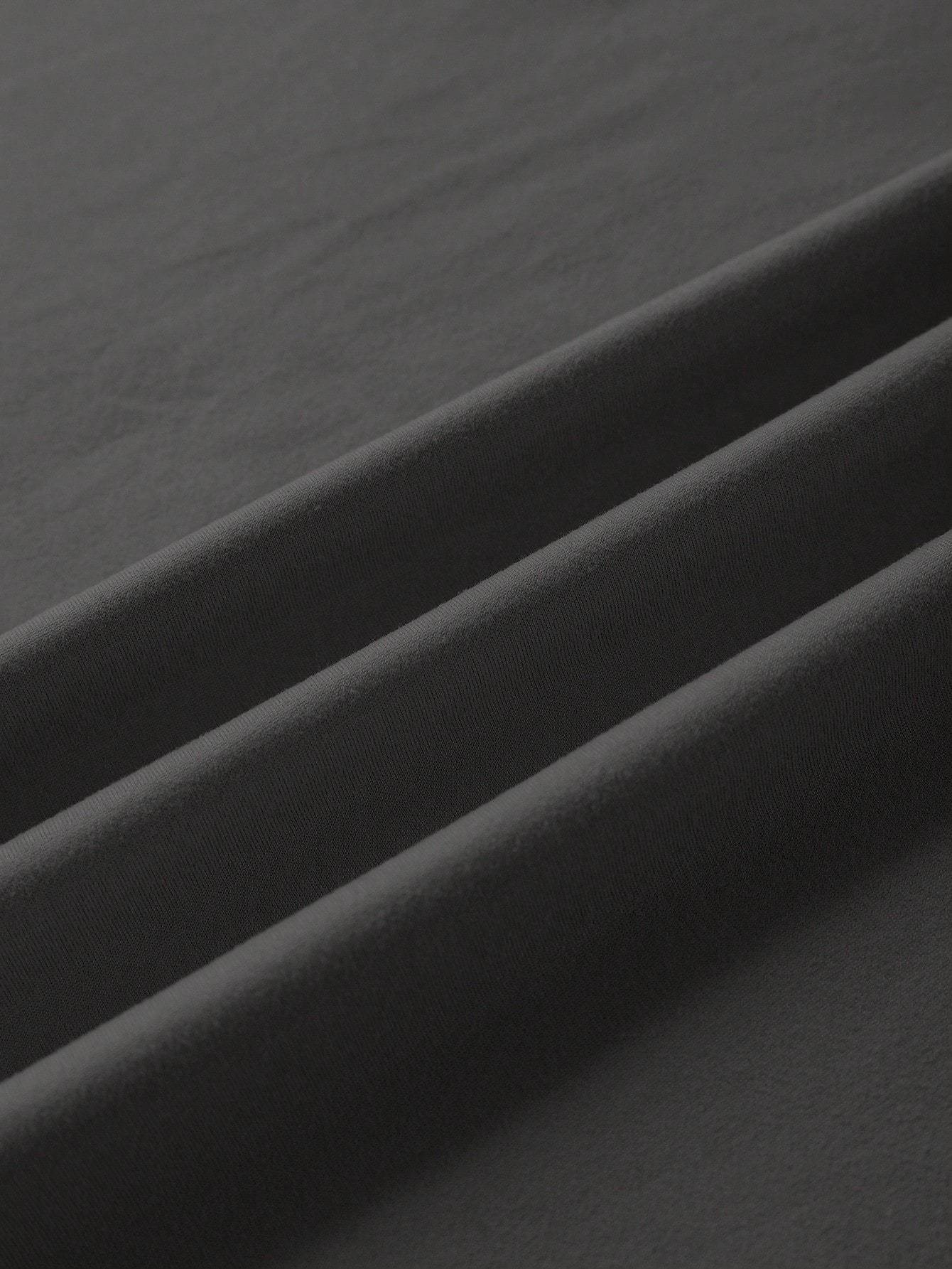 Spooky Squad Oversized Halloween Graphic Tee - Unisex Round Neck