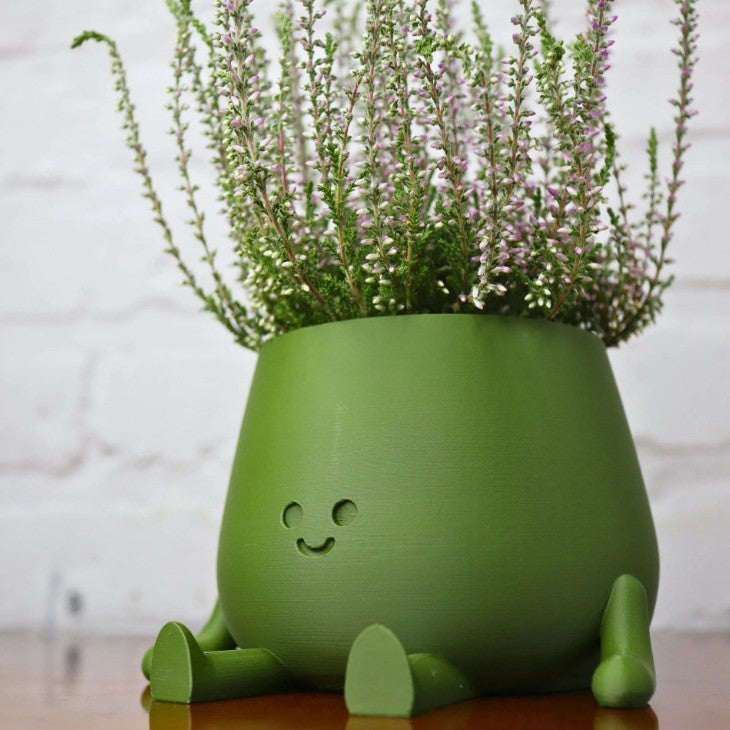 Funny Character Flower Pots - Cartoon Plant Planters with Personality