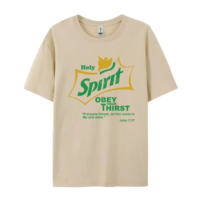Holy Spirit "Obey Your Thirst" Christian Graphic Tee - Unisex