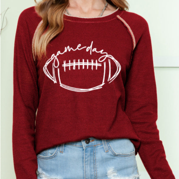 Game Day Football Graphic Pullover