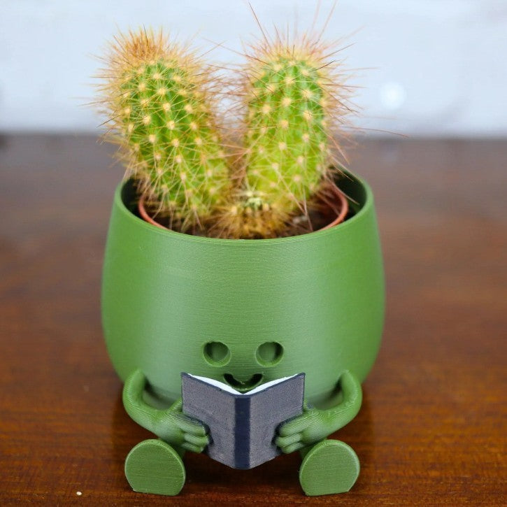 Funny Character Flower Pots - Cartoon Plant Planters with Personality