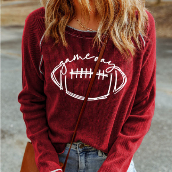 Game Day Football Graphic Pullover