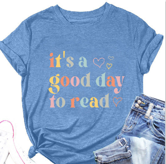 Book Lover Graphic Tee - Floral & Reading Print T-Shirt (Multiple Styles)