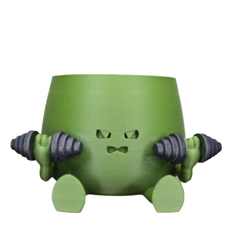 Funny Character Flower Pots - Cartoon Plant Planters with Personality