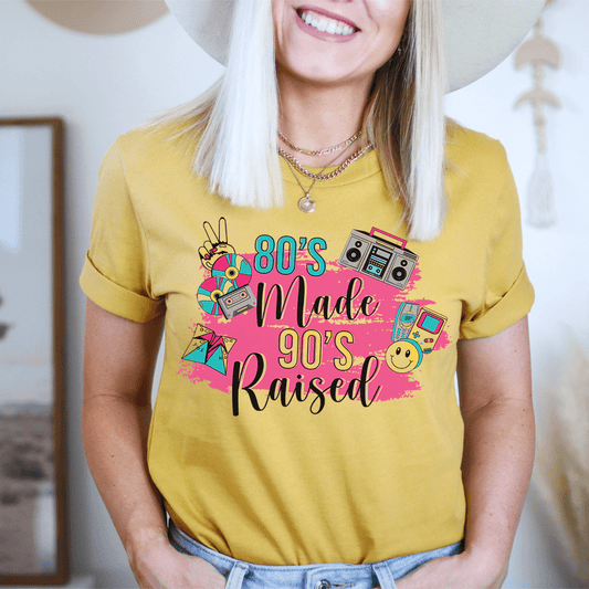 80's Made 90's Raised T-Shirt-0