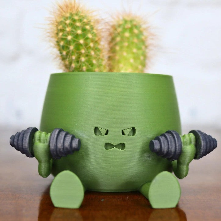 Funny Character Flower Pots - Cartoon Plant Planters with Personality