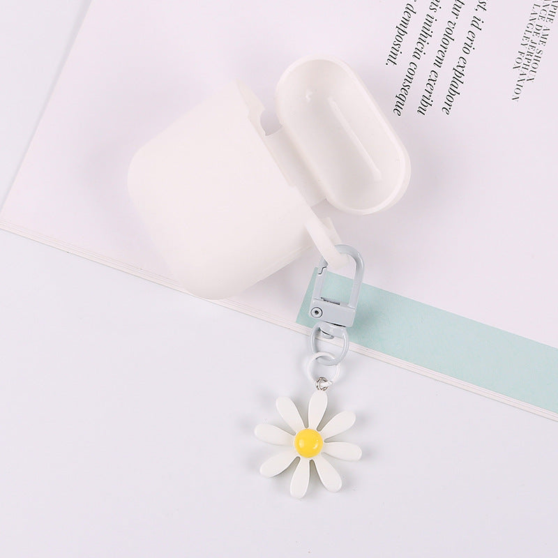 Daisy Flower Keychain Charm - Cute Bag, Phone & Case Accessory