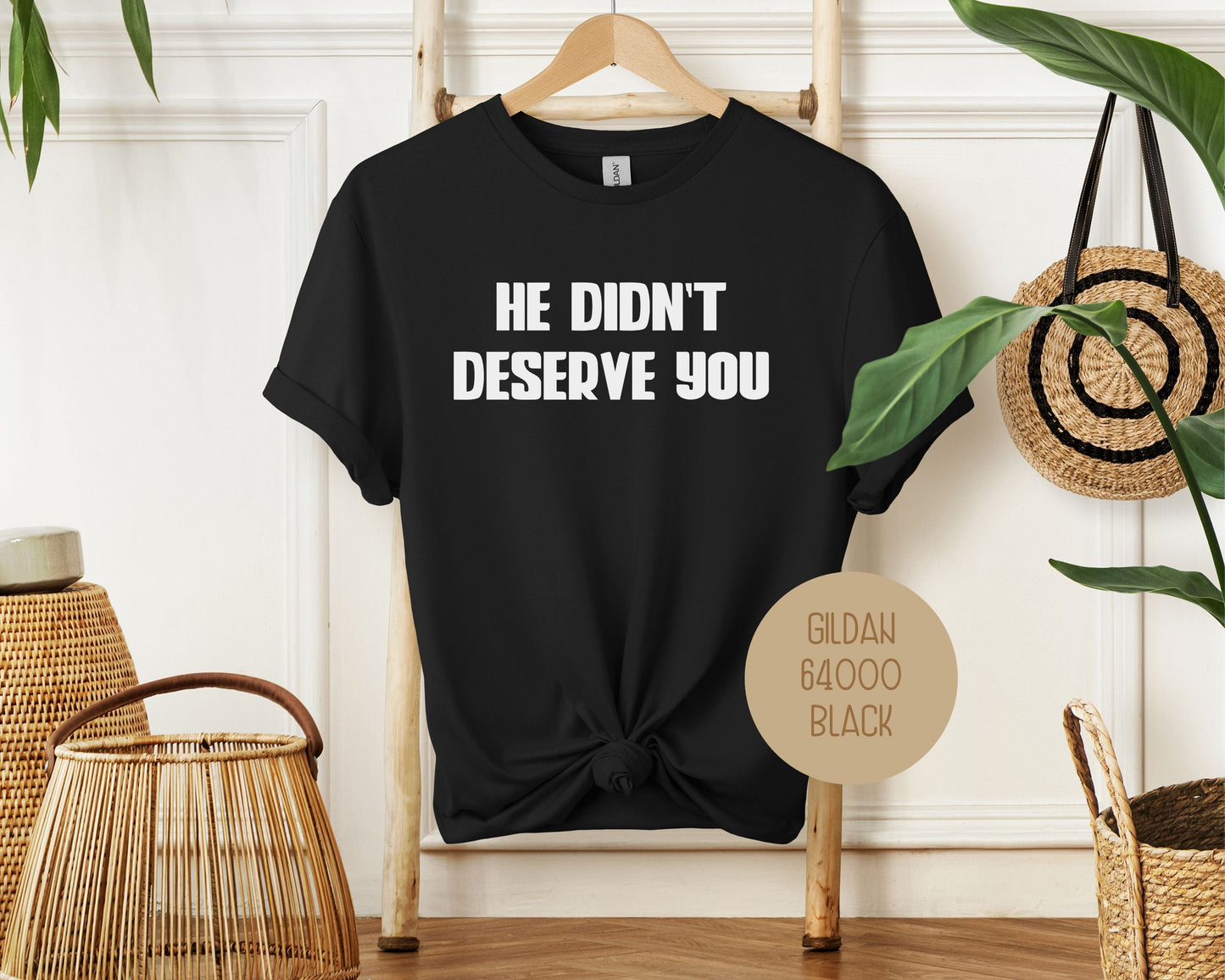 He Didn't Deserve You Divorce Party Shirt-2