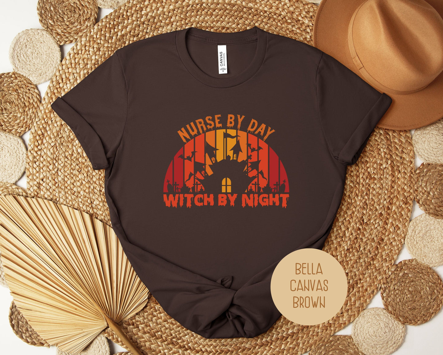 Nurse by Day Witch by Night Shirt-1