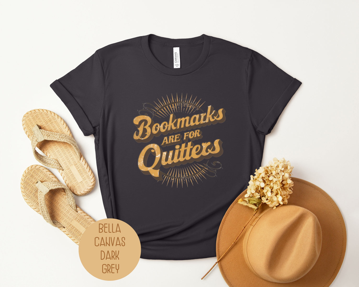 Bookmarks are for Quitters Shirt-6