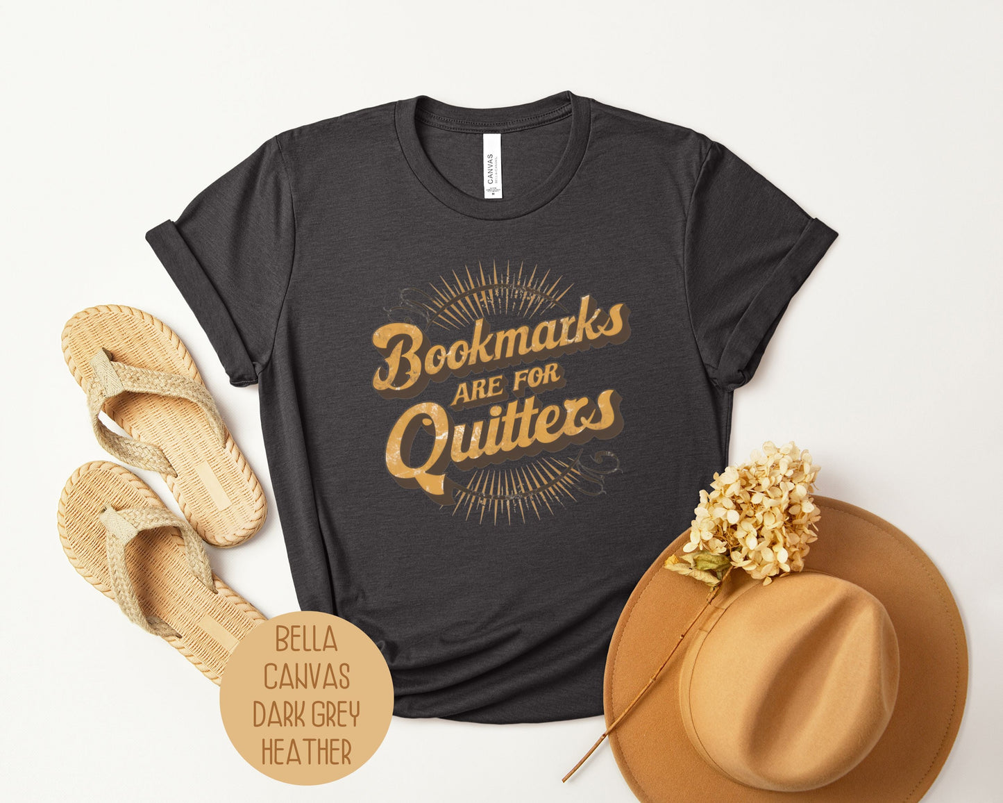 Bookmarks are for Quitters Shirt-7