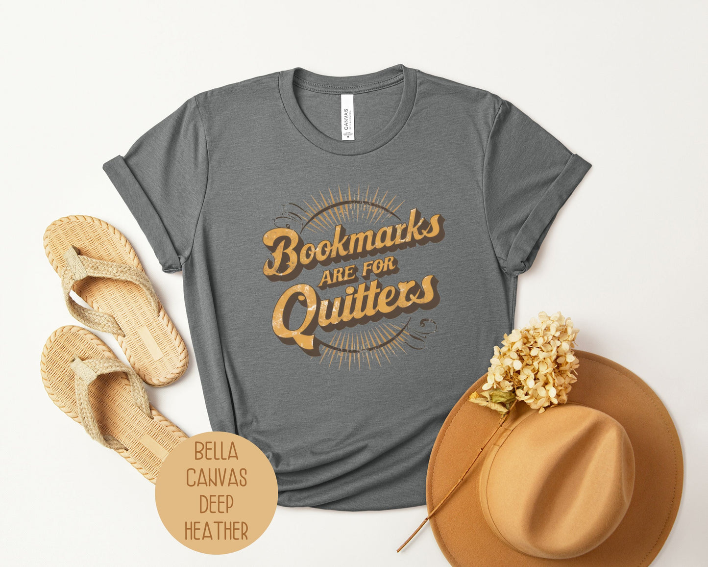 Bookmarks are for Quitters Shirt-8