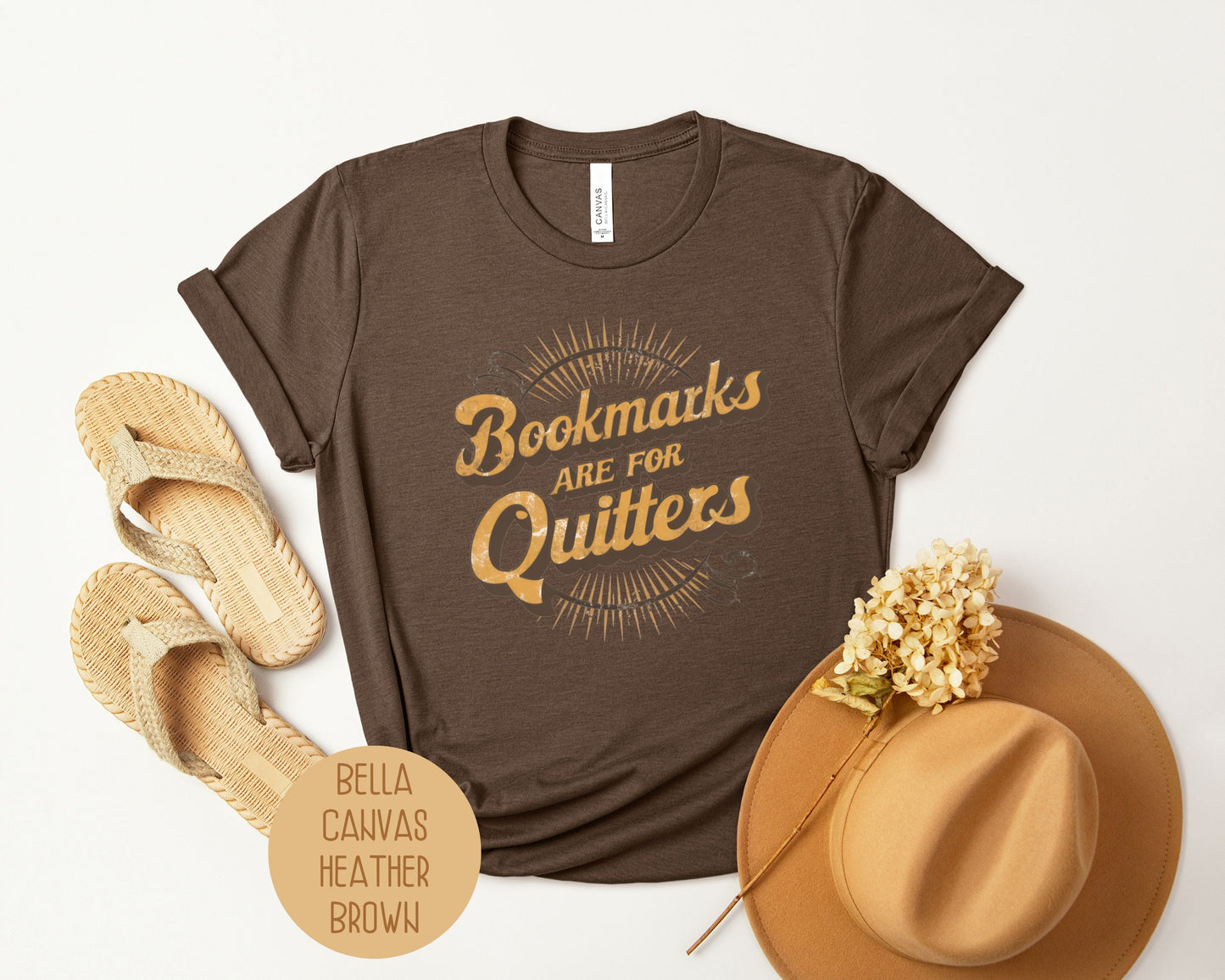 Bookmarks are for Quitters Shirt-0