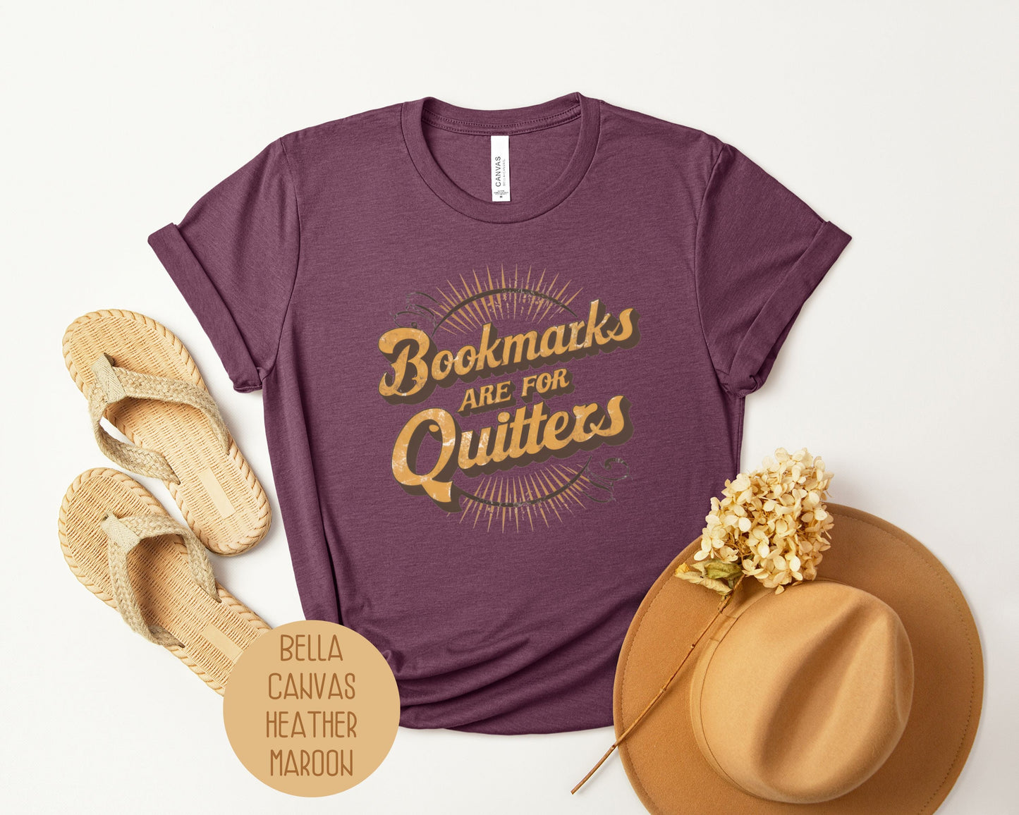 Bookmarks are for Quitters Shirt-1