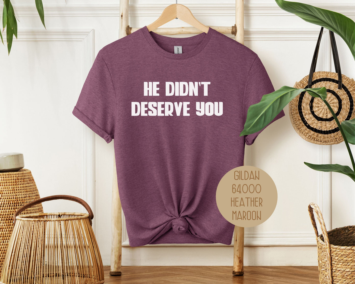 He Didn't Deserve You Divorce Party Shirt-4