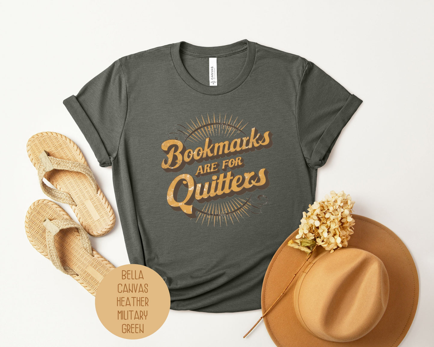 Bookmarks are for Quitters Shirt-9