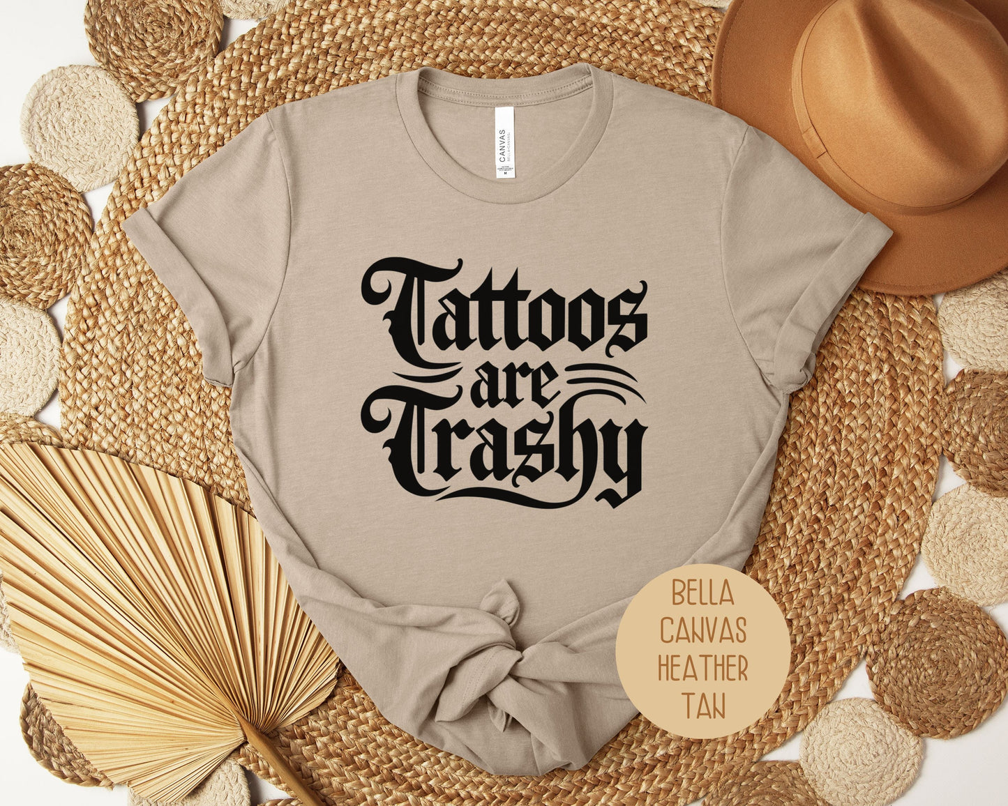 Tattoos are Trashy Shirt-4