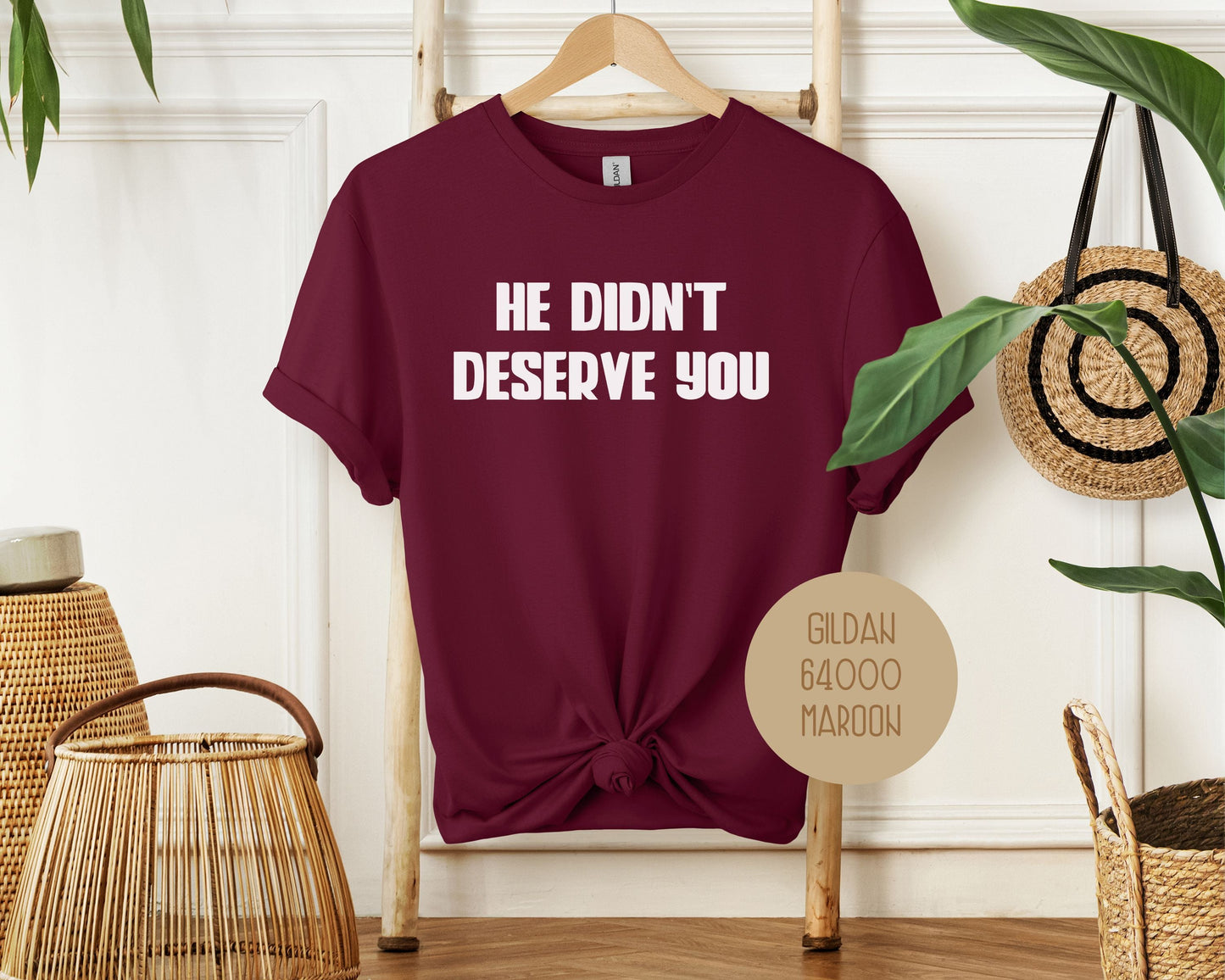 He Didn't Deserve You Divorce Party Shirt-8