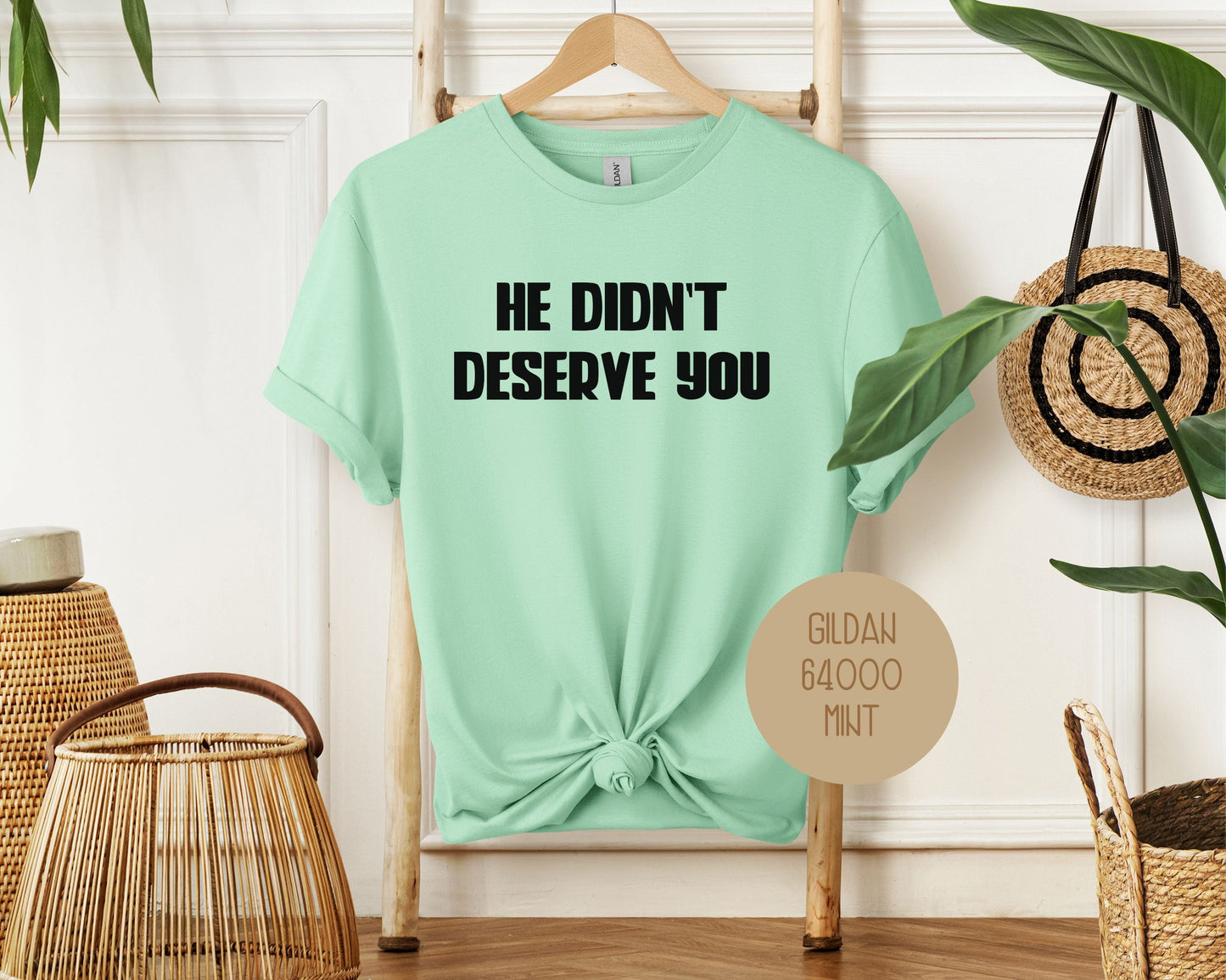 He Didn't Deserve You Divorce Party Shirt-9