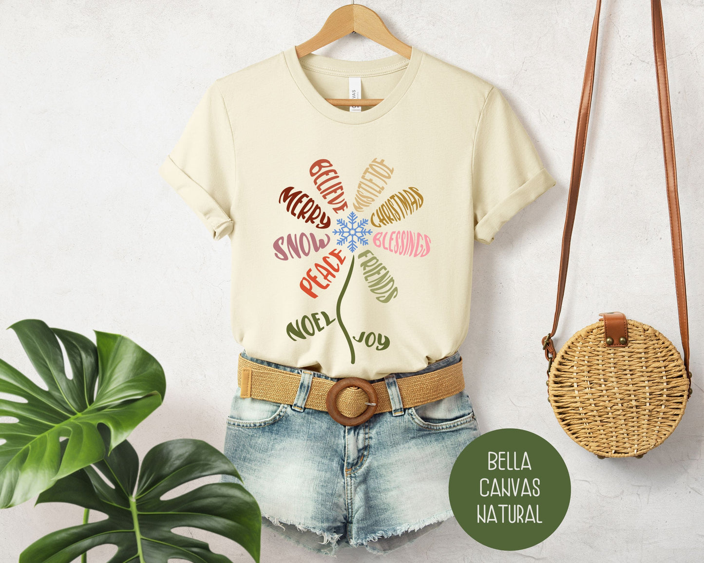 Cute Christmas Flower Shirt-9