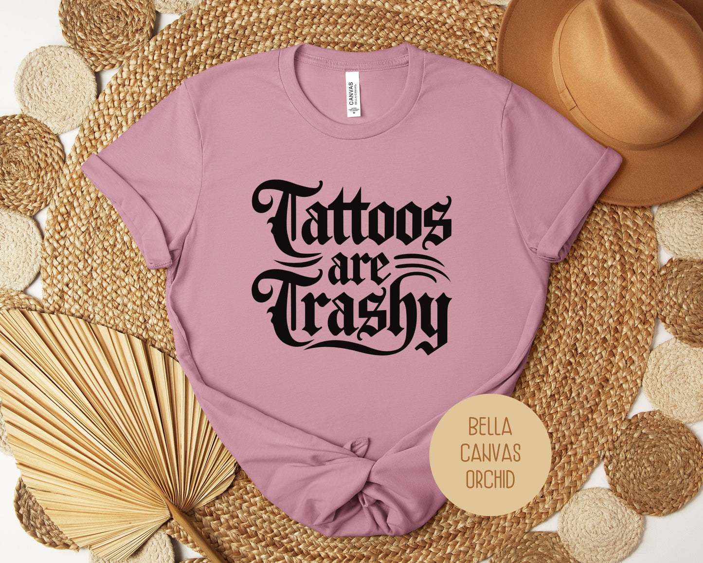 Tattoos are Trashy Shirt-8
