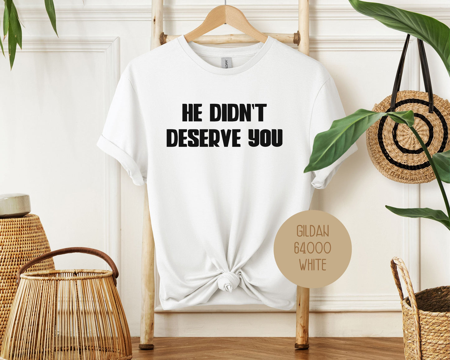 He Didn't Deserve You Divorce Party Shirt-1