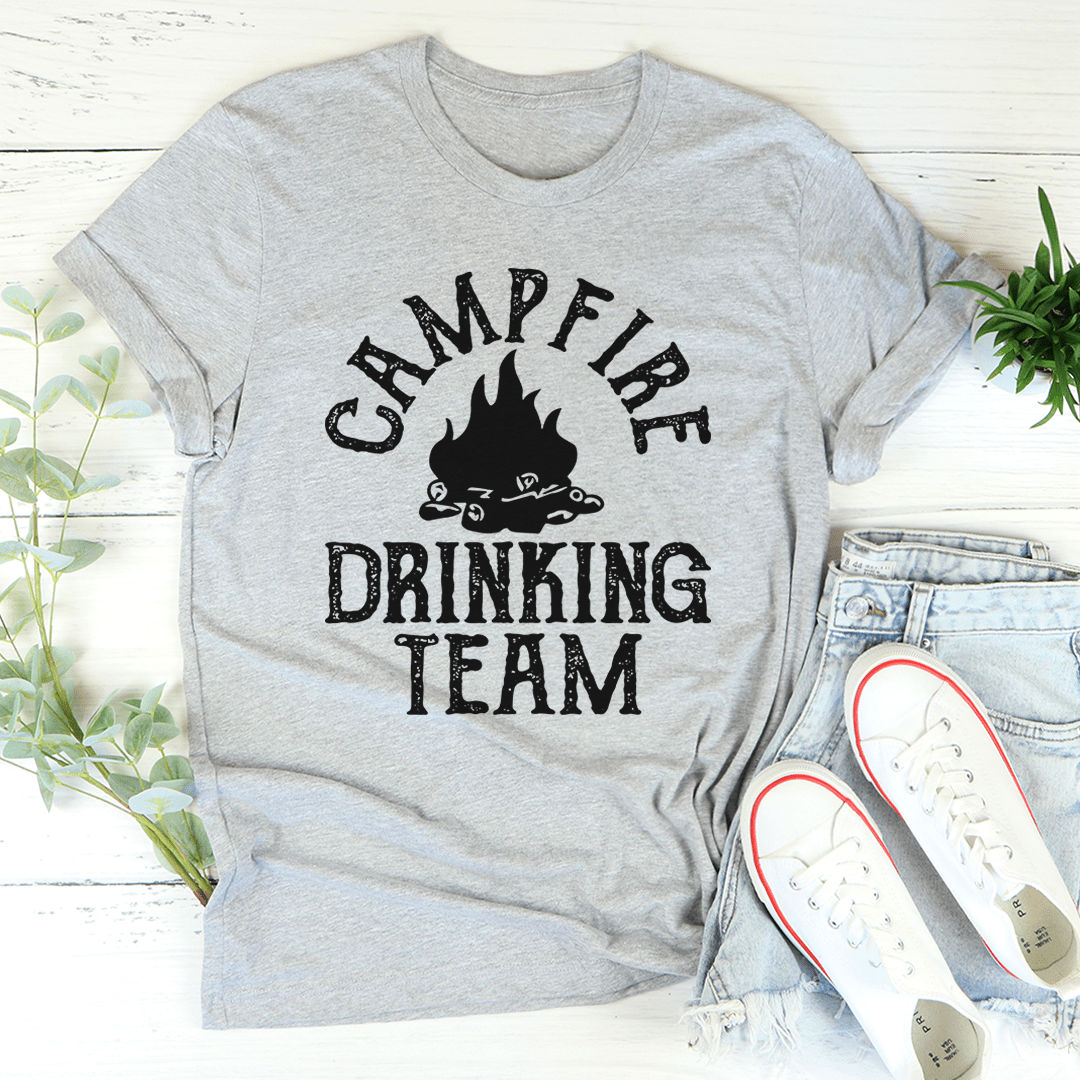 Campfire Drinking Team Tee-1
