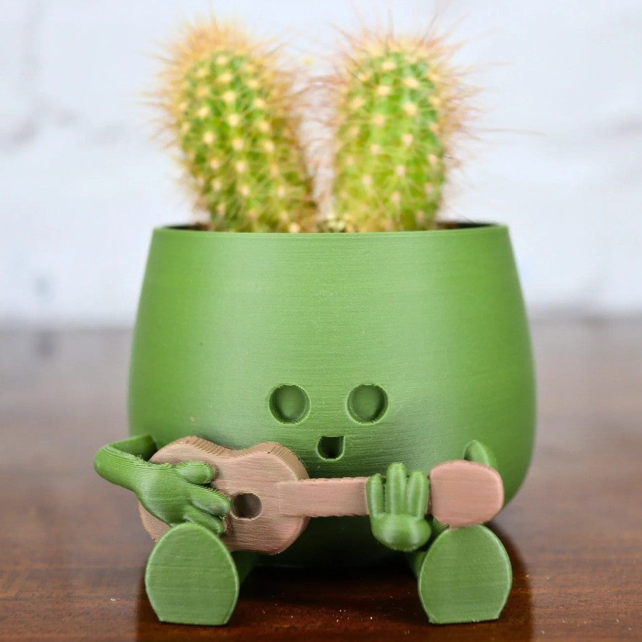 Funny Character Flower Pots - Cartoon Plant Planters with Personality