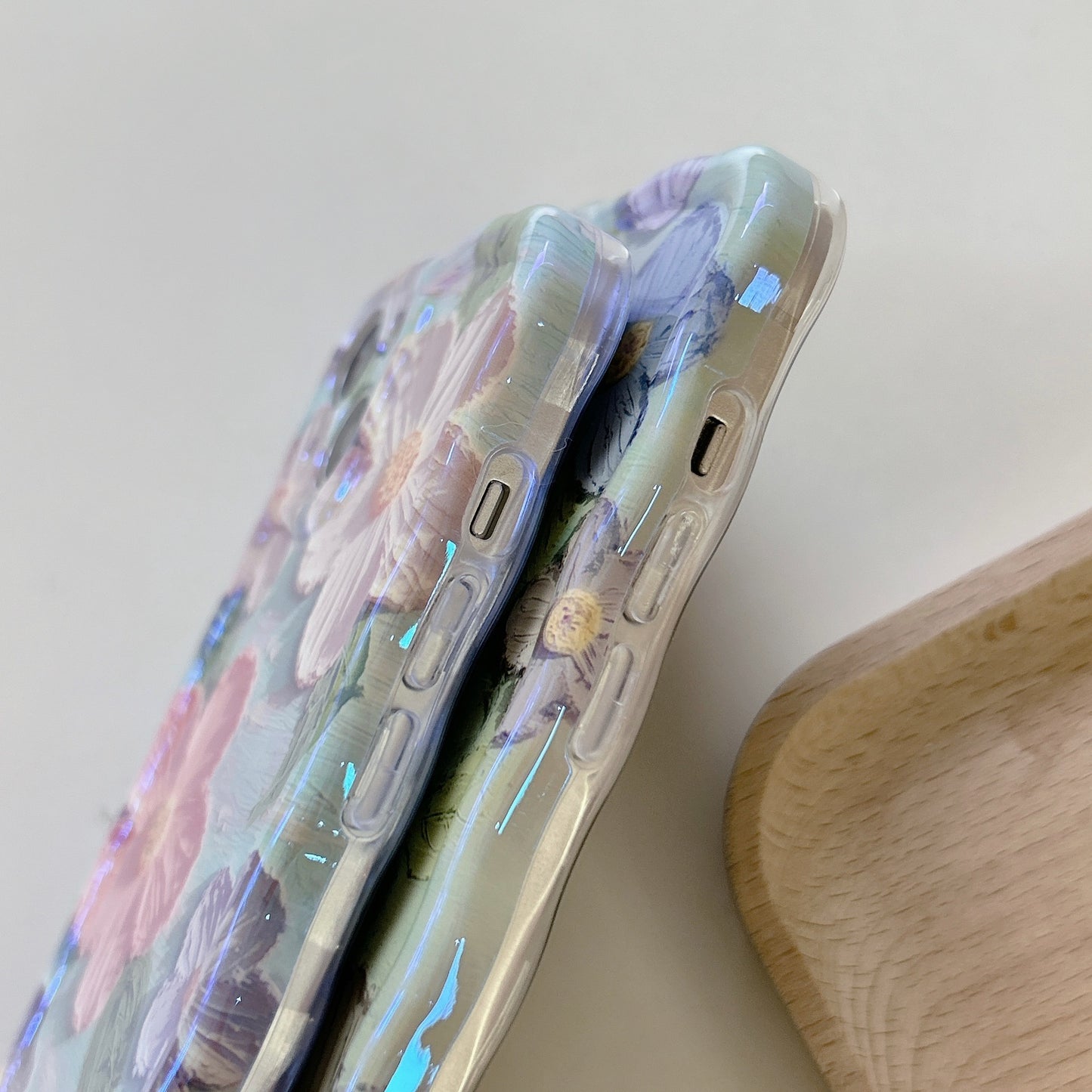 Oil Painting Flower Phone Case - Colorful Floral Protective Cover