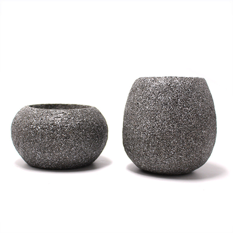 Funny Resin Tooth Flower Pots - Creative Succulent & Cactus Planters (Set of 2)