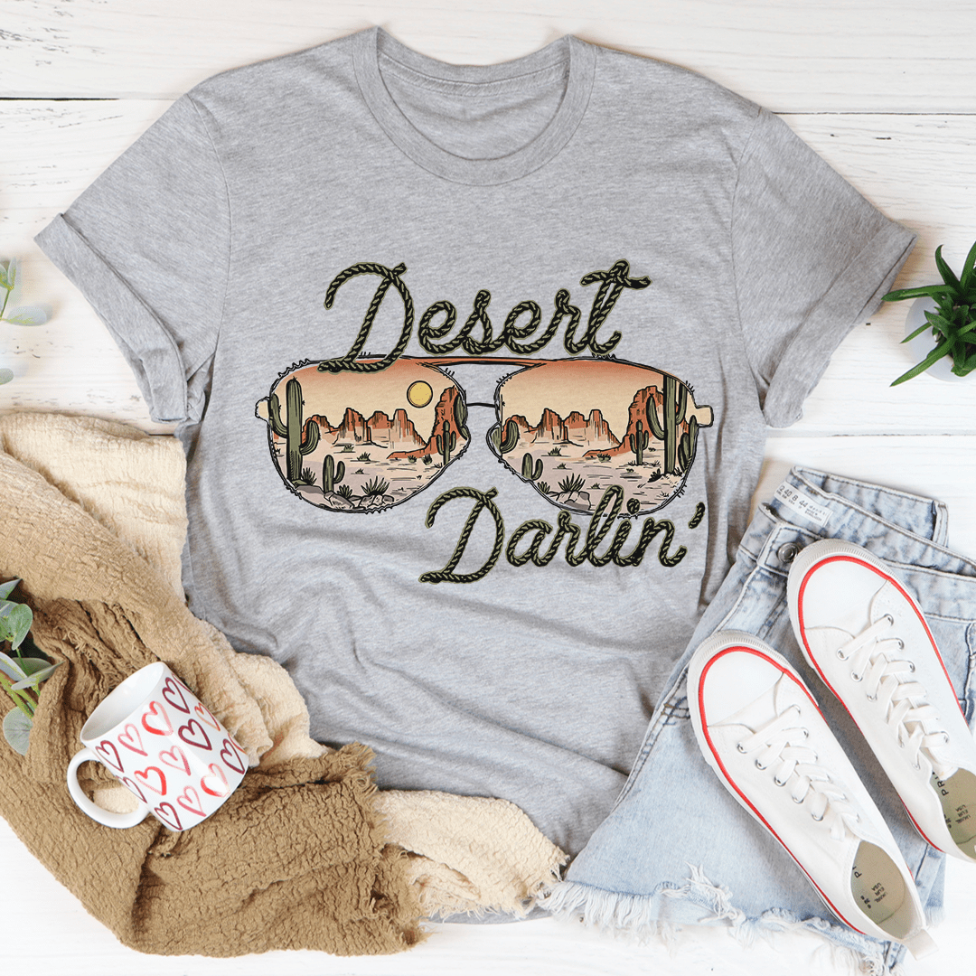 Desert Darlin' Sunglasses T-Shirt-1