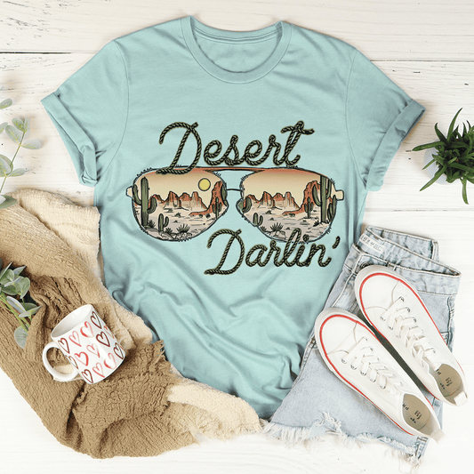 Desert Darlin' Sunglasses T-Shirt-0