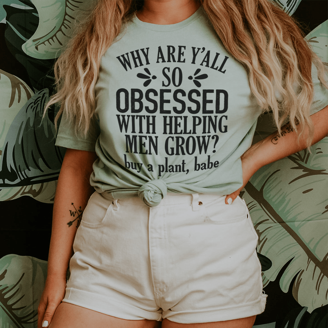 Helping Men Grow Tee-1