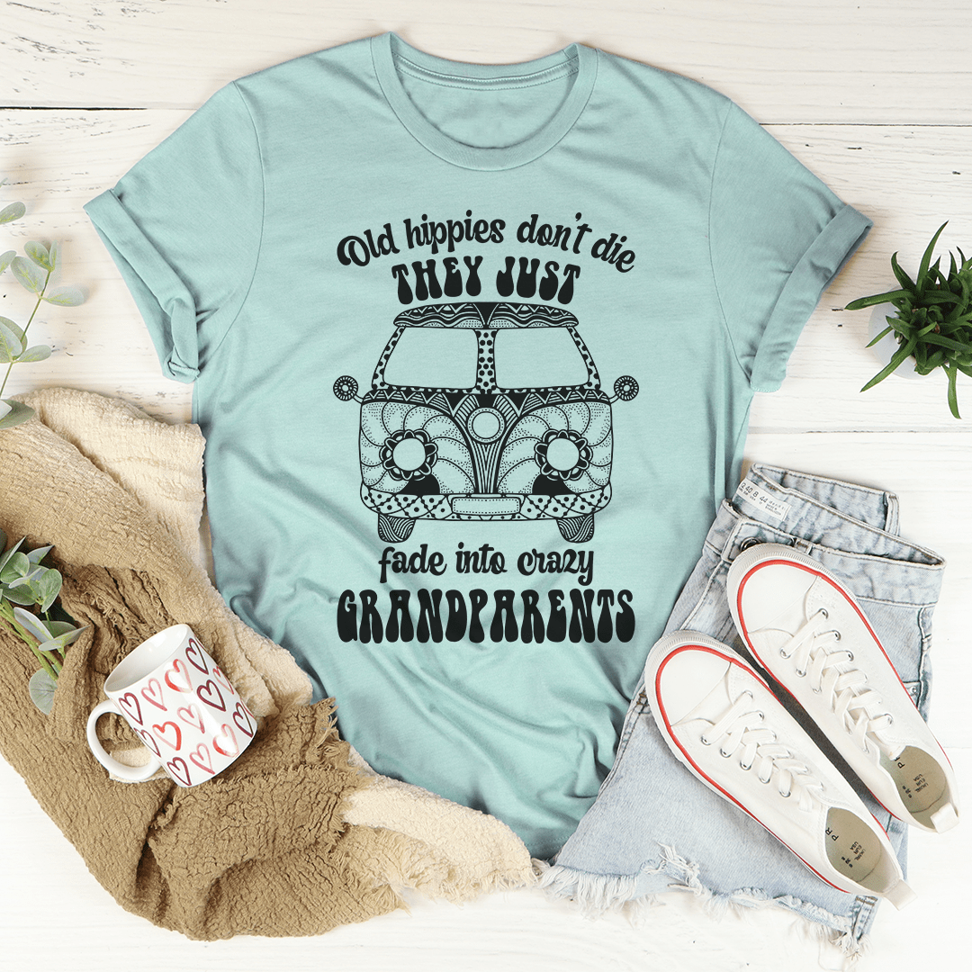 Old Hippies Don't Die T-Shirt-3