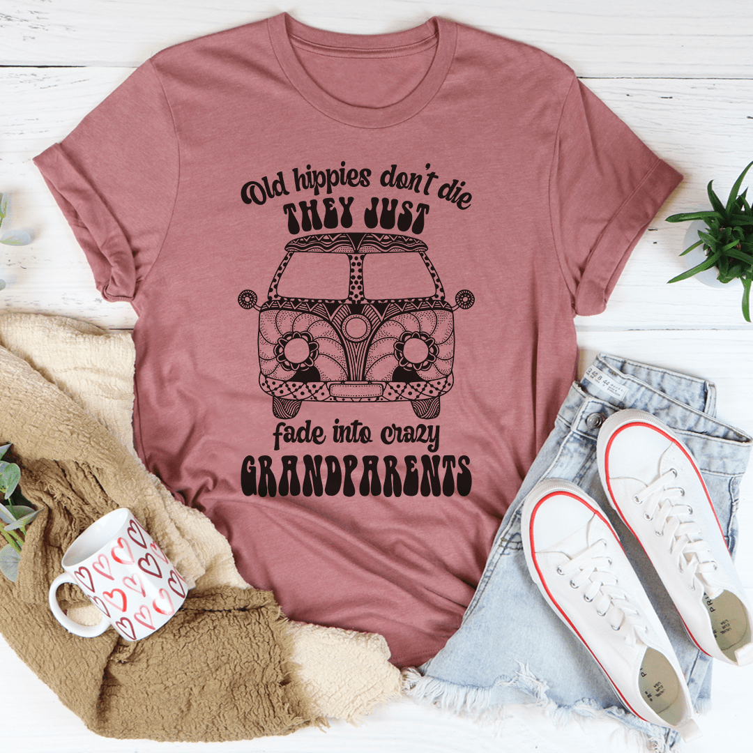 Old Hippies Don't Die T-Shirt-2