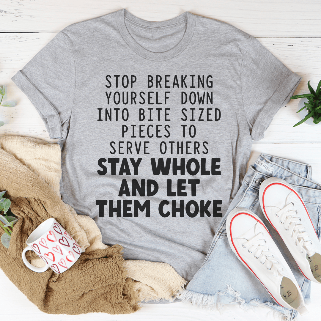 Stop Breaking Yourself Tee-2